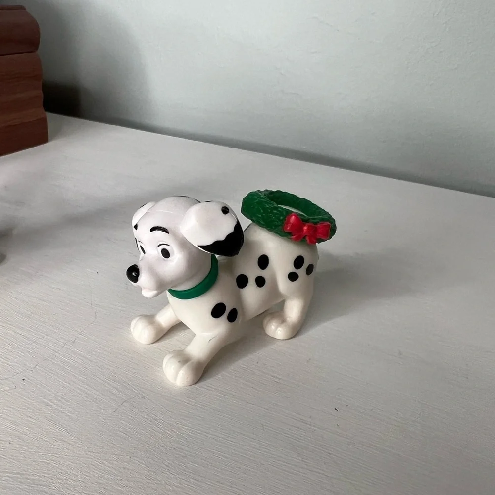 Vintage Disney's 101 Dalmations PVC Mini Figure Play Set Lot Of 12 Nostalgia